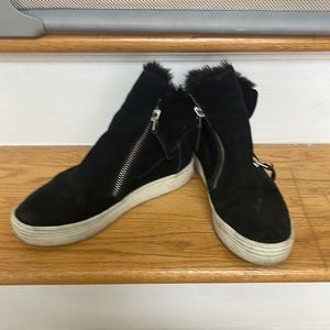 Dolce vita fur sneakers